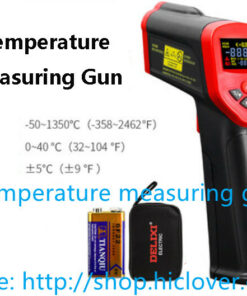 Temperature measuring gun