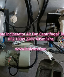 Waste Incinerator Air Fan Centrifugal  Fan DF2 180W 220V 405m3/hr.