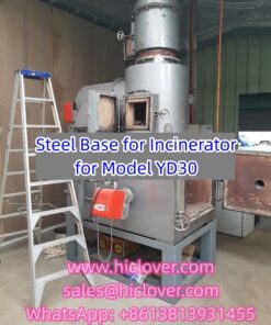 Steel Base for Incinerator Model YD30